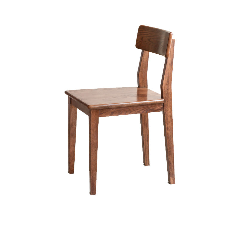 Eetkamer armloze eetkamerstoel huis open rug eetkamerstoel