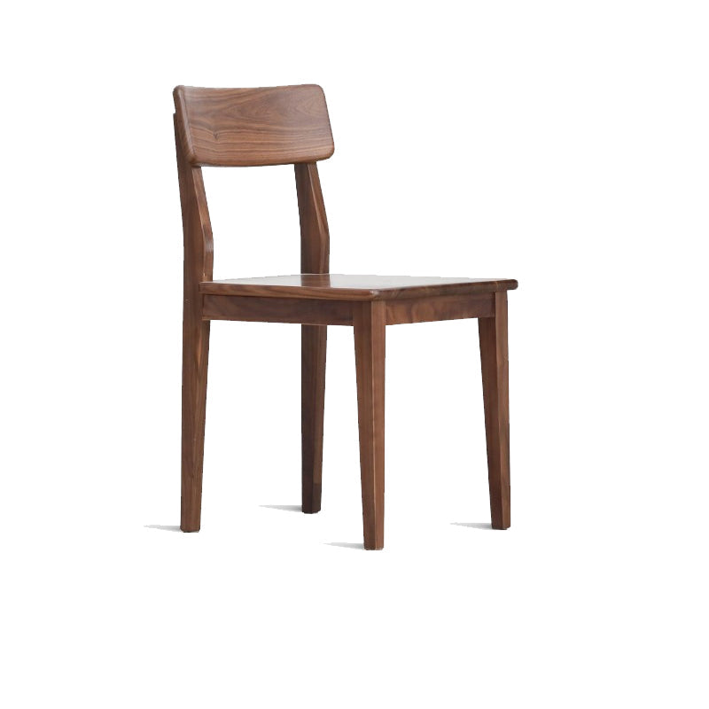 Eetkamer armloze eetkamerstoel huis open rug eetkamerstoel