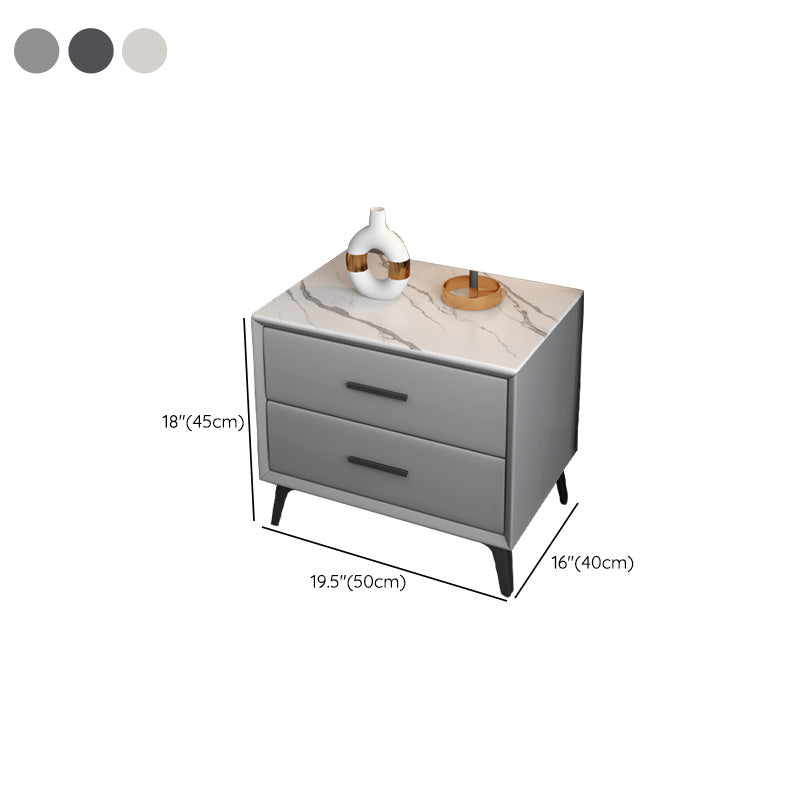 Comodini del comodino moderno per accento moderno con cassetti con cassetti