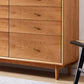 Traditional Horizontal Double Dresser Wood Storage Dresser with Drawers for Home Clearhalo 'Bedroom Furniture' 'Dressers & Chests' 'dressers_chests' 'furn' 'furn_dressers_chests' 'Furniture' 7549524