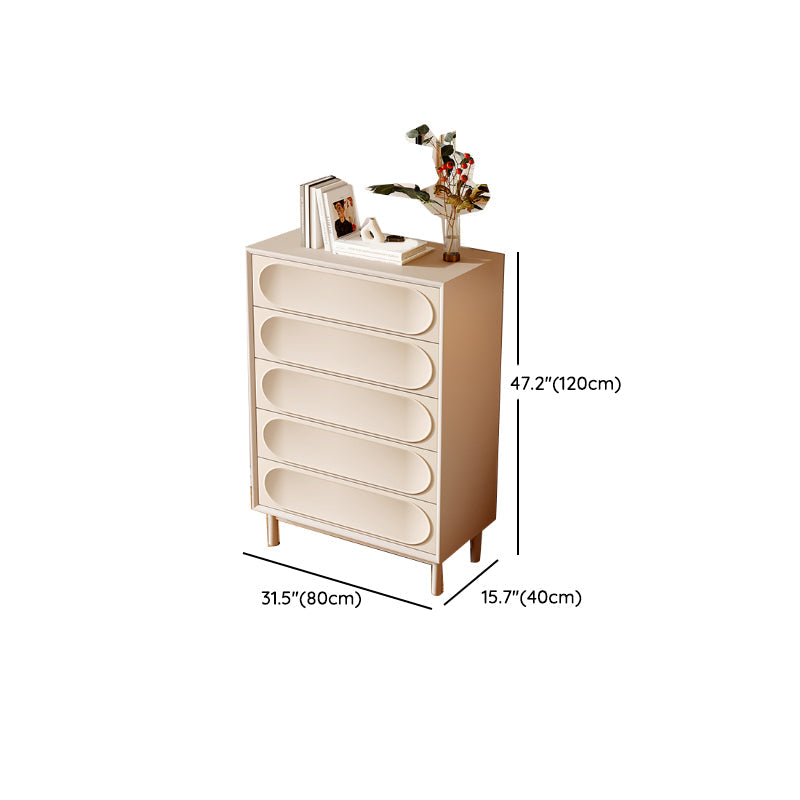 Modernisme horizontaal dubbele dressoir dressoir met laden opslag voor slaapkamer
