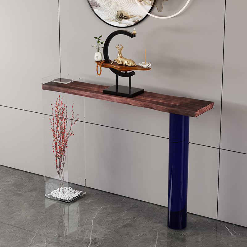 現代的な長方形の形状コンソールテーブル木製コンソールソファテーブル