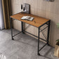 Bureau rectangulaire à la maison pliante de 15,7 pouces de largeur de largeur avec roues lance-roues