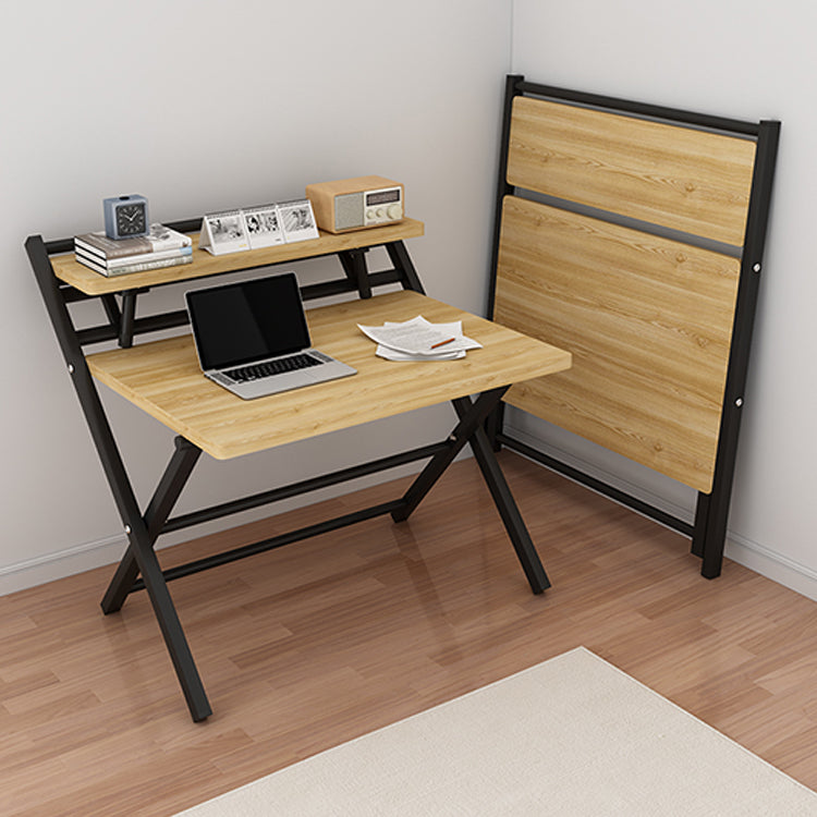 Bureau à domicile pliant contemporain RecTangular Steel Base Writing Desk