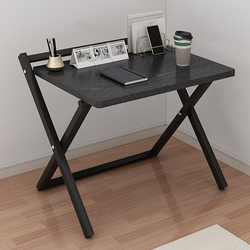 Bureau à domicile pliant contemporain RecTangular Steel Base Writing Desk
