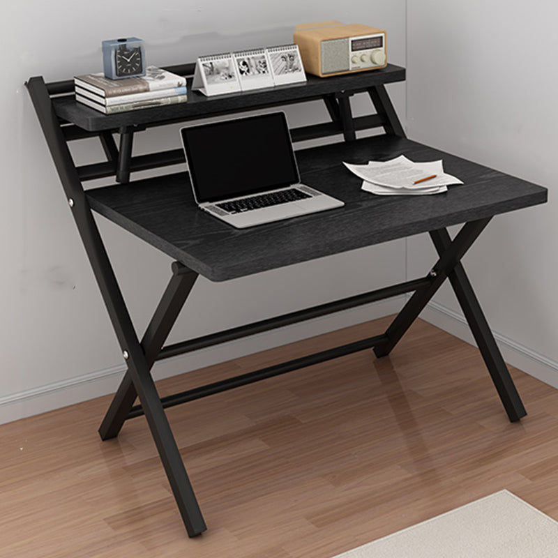 Bureau à domicile pliant contemporain RecTangular Steel Base Writing Desk