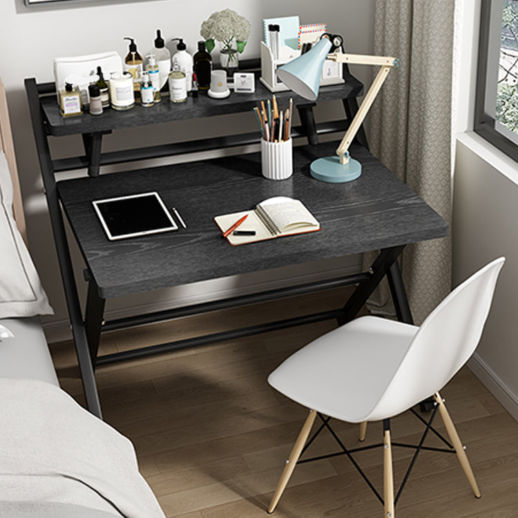 Bureau à domicile pliant contemporain RecTangular Steel Base Writing Desk