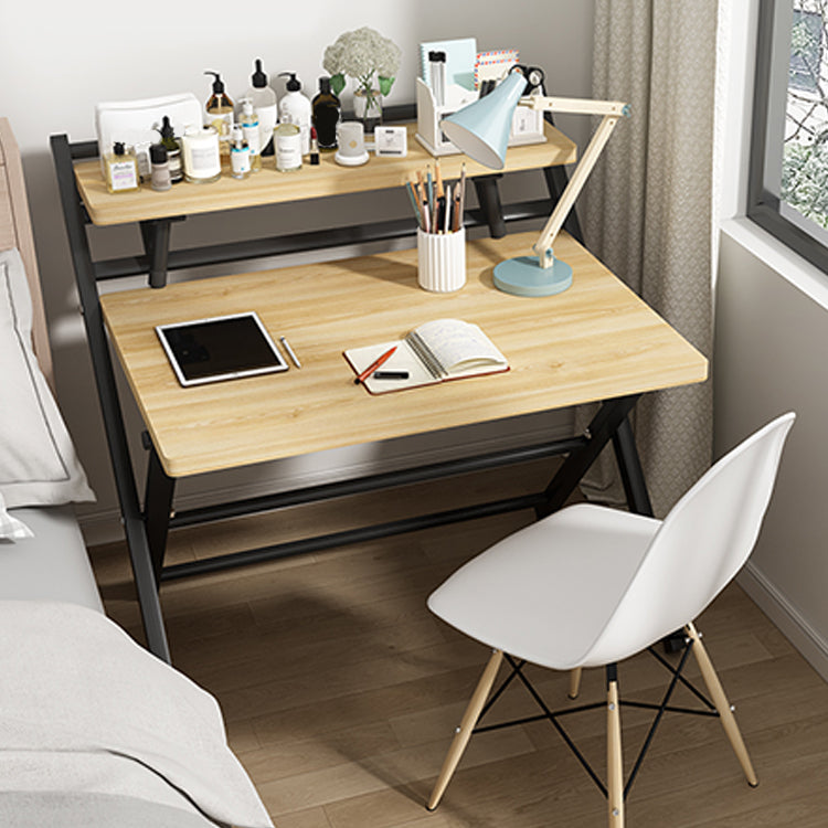 Bureau à domicile pliant contemporain RecTangular Steel Base Writing Desk