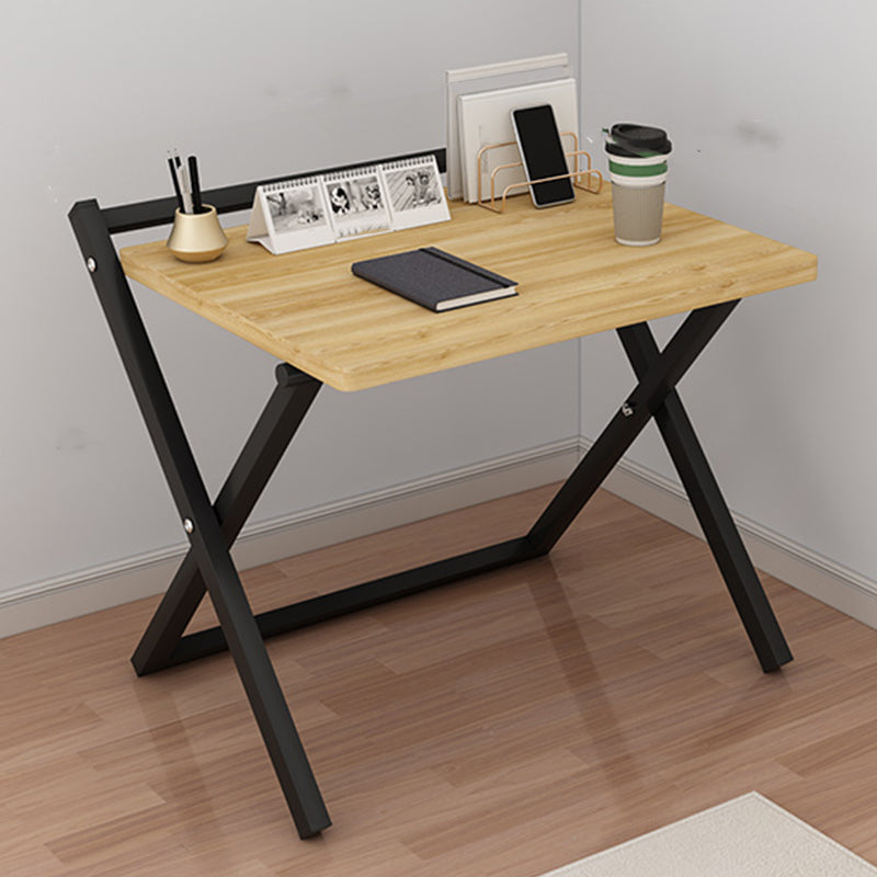 Bureau à domicile pliant contemporain RecTangular Steel Base Writing Desk