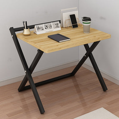 Bureau à domicile pliant contemporain RecTangular Steel Base Writing Desk