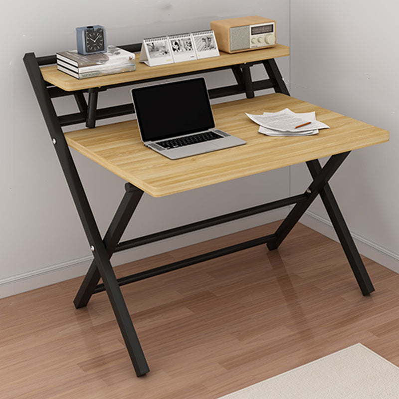 Bureau à domicile pliant contemporain RecTangular Steel Base Writing Desk