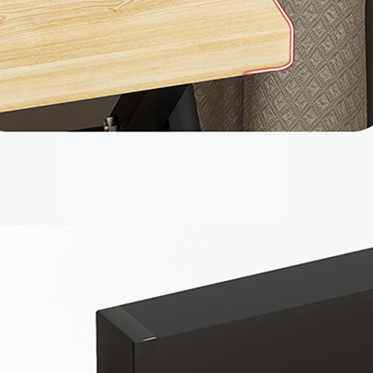Bureau à domicile pliant contemporain RecTangular Steel Base Writing Desk