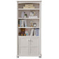 Pure White Standard Bookcase Contemporary Wooden Bookshelf with Shelves Clearhalo 'Bookcases' 'furn' 'furn_bookcases' 'Furniture' 'Office Furniture' 7550515