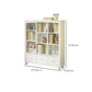 Pure White Standard Bookcase Contemporary Wooden Bookshelf with Shelves Clearhalo 'Bookcases' 'furn' 'furn_bookcases' 'Furniture' 'Office Furniture' 7550528