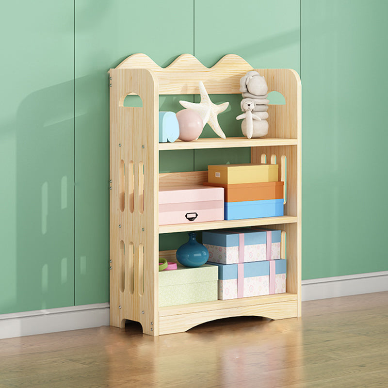 Open Back Standard Bookshelf Wooden Contemporary Bookcase with Shelves 23.6"L x 9.8"W x 35.4"H Clearhalo 'Bookcases' 'furn' 'furn_bookcases' 'Furniture' 'Office Furniture' 7550549
