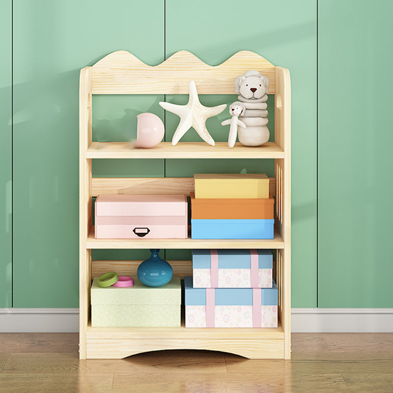 Open Back Standard Bookshelf Wooden Contemporary Bookcase with Shelves Clearhalo 'Bookcases' 'furn' 'furn_bookcases' 'Furniture' 'Office Furniture' 7550552