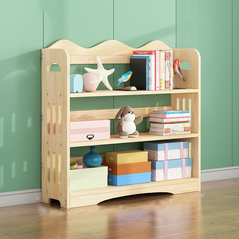 Open Back Standard Bookshelf Wooden Contemporary Bookcase with Shelves 39"L x 10"W x 35.5"H Clearhalo 'Bookcases' 'furn' 'furn_bookcases' 'Furniture' 'Office Furniture' 7550553
