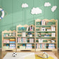 Open Back Standard Bookshelf Wooden Contemporary Bookcase with Shelves Clearhalo 'Bookcases' 'furn' 'furn_bookcases' 'Furniture' 'Office Furniture' 7550565