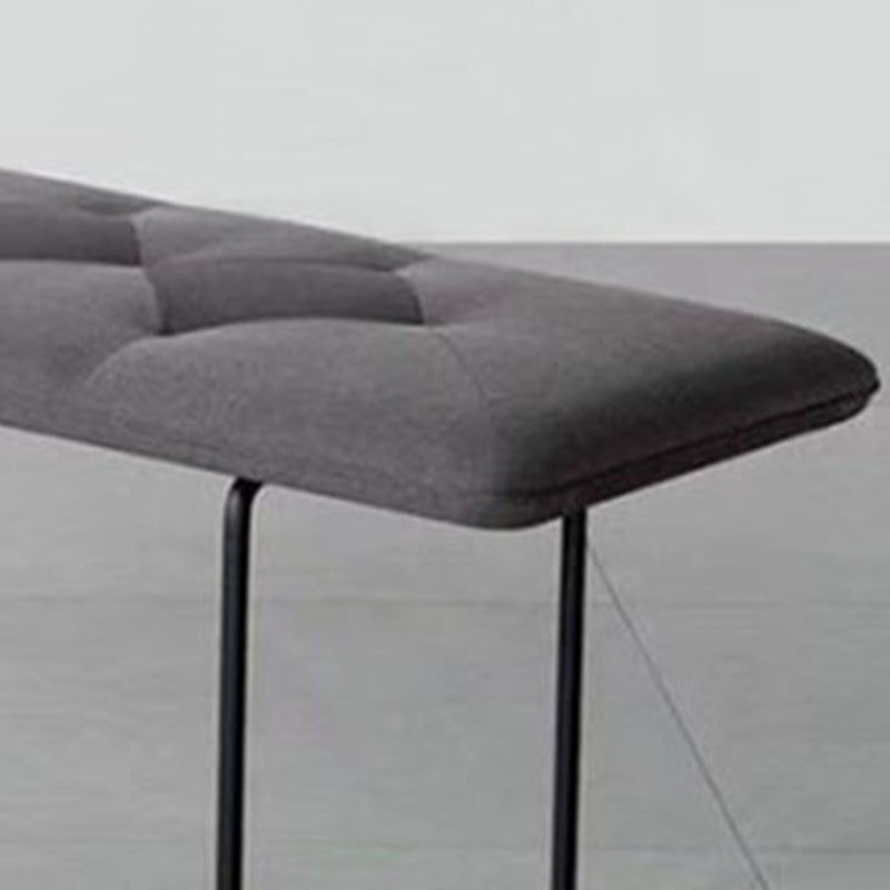 Rectangle Seating Bench Cushioned Backless Entryway and Bedroom Bench Clearhalo 'Benches' 'Chairs & Seating' 'furn' 'furn_benches' 'Furniture' 'Living Room Furniture' 7550582