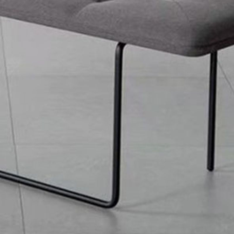 Rectangle Seating Bench Cushioned Backless Entryway and Bedroom Bench Clearhalo 'Benches' 'Chairs & Seating' 'furn' 'furn_benches' 'Furniture' 'Living Room Furniture' 7550583