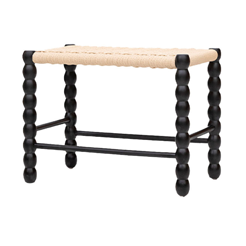 Tropical Backless Seating Bench Solid Wood Rectangle Bench for Bedroom Clearhalo 'Benches' 'Chairs & Seating' 'furn' 'furn_benches' 'Furniture' 'Living Room Furniture' 7550602