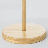 Hangage à vêtements contemporain Rack en bois massif avec crochets de manteau