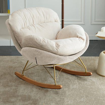 Hotel moderno per il tempo libero sedia di divano pigro sedia a dondolo di lusso leggero per soggiorno