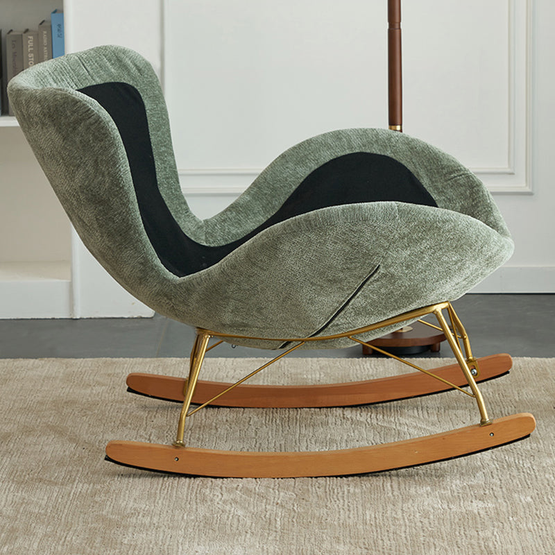 Hotel moderno per il tempo libero sedia di divano pigro sedia a dondolo di lusso leggero per soggiorno