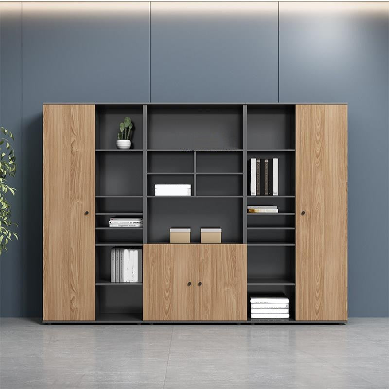 Contemporary Vertical File Cabinet Wooden Frame Storage File Cabinet Clearhalo 'Filing Cabinets' 'filling_cabinets' 'furn' 'furn_filling_cabinets' 'Furniture' 'Office Furniture' 7550766