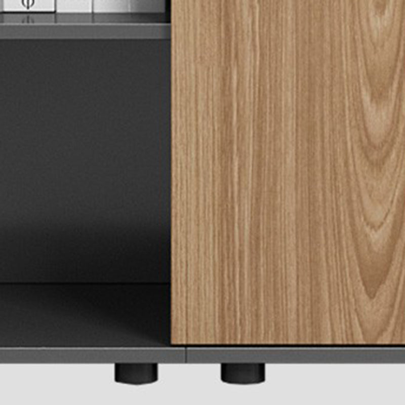 Contemporary Vertical File Cabinet Wooden Frame Storage File Cabinet Clearhalo 'Filing Cabinets' 'filling_cabinets' 'furn' 'furn_filling_cabinets' 'Furniture' 'Office Furniture' 7550776