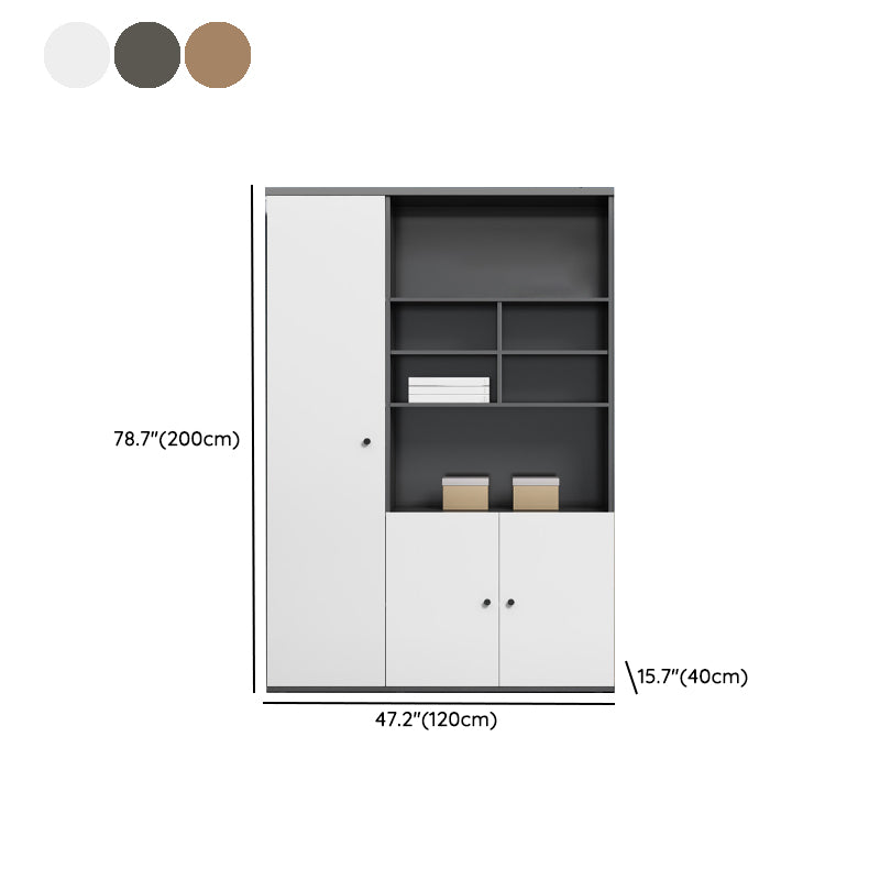 Contemporary Vertical File Cabinet Wooden Frame Storage File Cabinet Clearhalo 'Filing Cabinets' 'filling_cabinets' 'furn' 'furn_filling_cabinets' 'Furniture' 'Office Furniture' 7550787