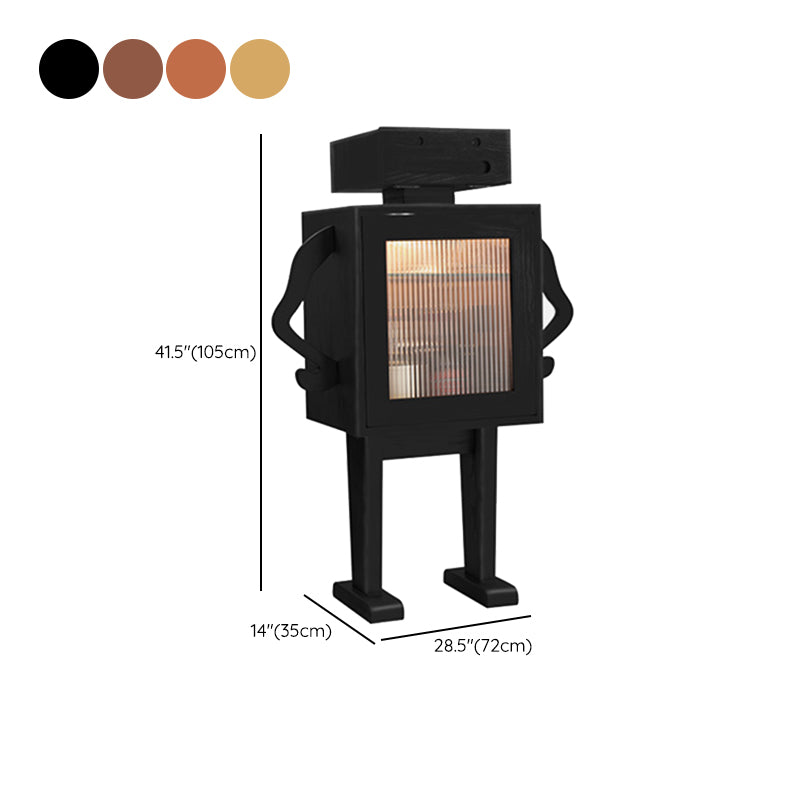 Moderno server del server buffet cenere server con porte per cucina