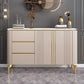 Tavolo da tavolo da tavolo a buffet glam tavolo da sideboard con cassetti per soggiorno