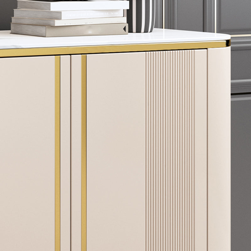 Tavolo da tavolo da tavolo a buffet glam tavolo da sideboard con cassetti per soggiorno