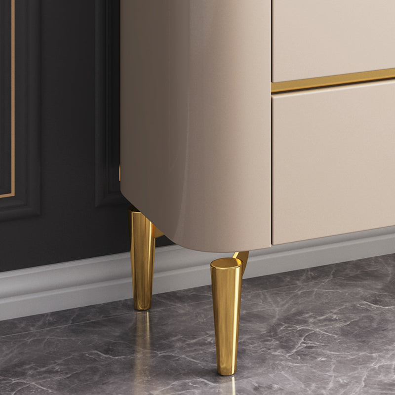 Tavolo da tavolo da tavolo a buffet glam tavolo da sideboard con cassetti per soggiorno