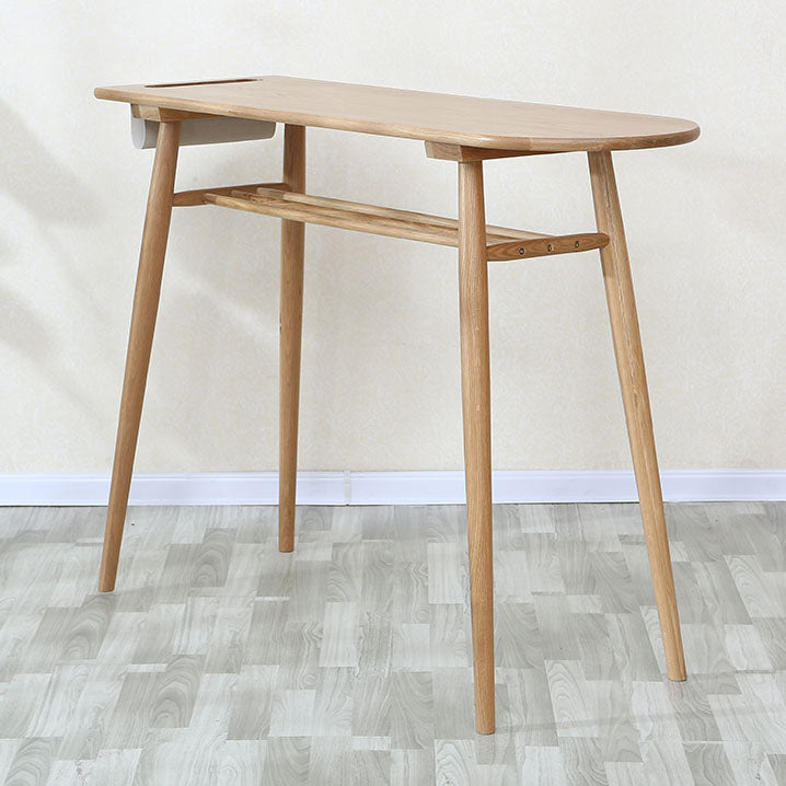 Solid Wood Pub Height Dining Table Contemporary Counter Height Table