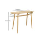 Solid Wood Pub Height Dining Table Contemporary Counter Height Table