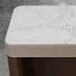 Modern Style Stone Bar Dining Table Rectangle Bar Table for Living Room