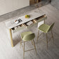 Glam Style Stone Bar Dining Table Rectangle Bar Table for Living Room Clearhalo 'Bar Furniture' 'Bar Tables' 'bar_tables' 'furn' 'furn_bar_tables' 'Furniture' 'Kitchen & Dining Furniture' 7552042