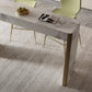 Glam Style Stone Bar Dining Table Rectangle Bar Table for Living Room Clearhalo 'Bar Furniture' 'Bar Tables' 'bar_tables' 'furn' 'furn_bar_tables' 'Furniture' 'Kitchen & Dining Furniture' 7552050