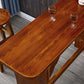Table de bistro en bois de pin marron avec support à vin, table de pub pour bar