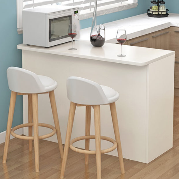 Modern Indoor Bar Stool Table Faux Wood Rectangle Counter Table Clearhalo 'Bar Furniture' 'Bar Tables' 'bar_tables' 'furn' 'furn_bar_tables' 'Furniture' 'Kitchen & Dining Furniture' 7552131