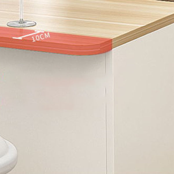 Modern Indoor Bar Stool Table Faux Wood Rectangle Counter Table Clearhalo 'Bar Furniture' 'Bar Tables' 'bar_tables' 'furn' 'furn_bar_tables' 'Furniture' 'Kitchen & Dining Furniture' 7552136