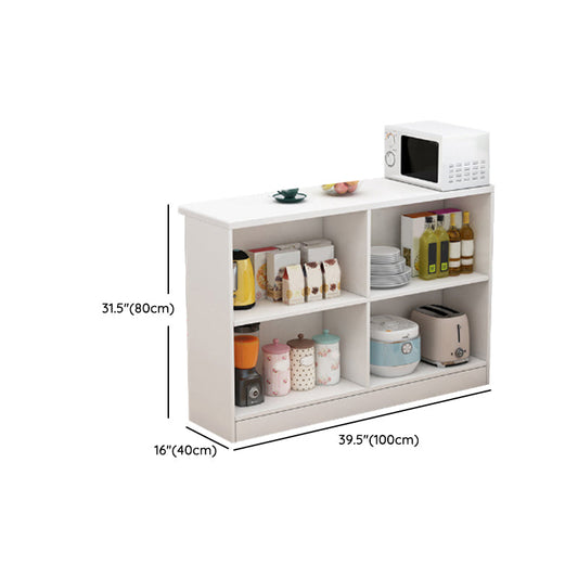 Moderne binnenbarkruktafel Faux houten rechthoekige aanrechttafel