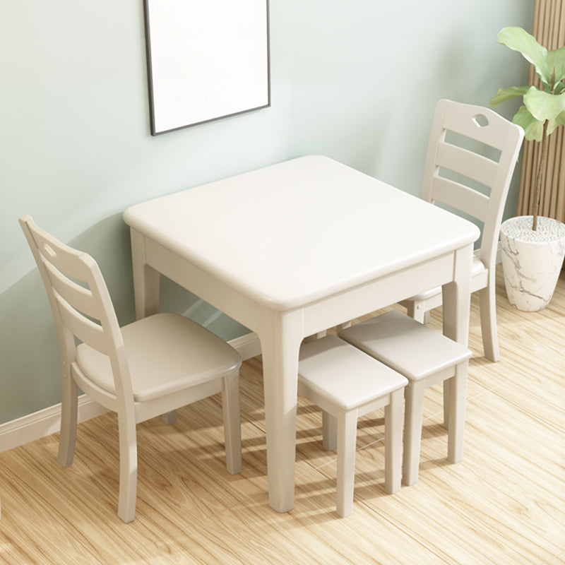 Mobili moderni mobili in legno massiccio 3/5/ pezzi tavolo dinette con sedia da pranzo