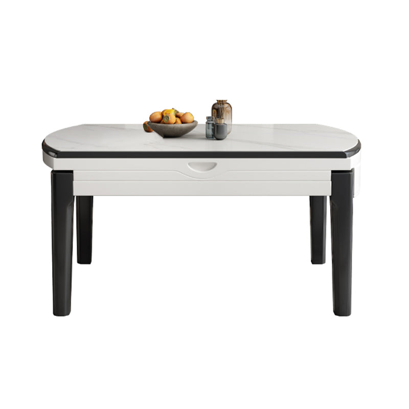 モダンなスタイルの家具1/7/ PCSラウンドストーンダイナーテーブルアームレスチェア