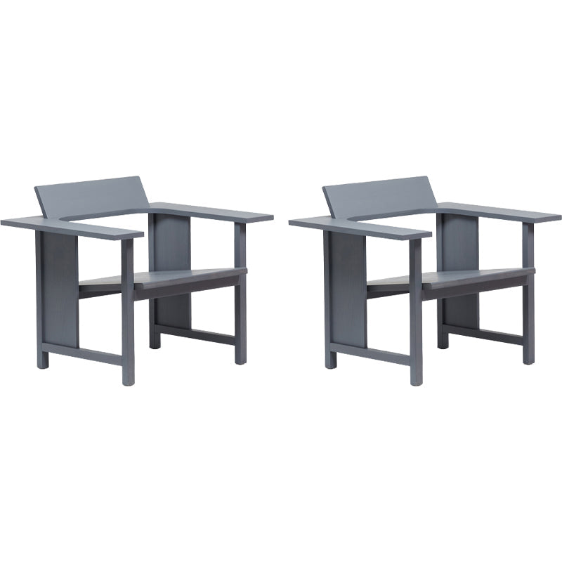 Modern Simple Arm stoel Solid Wood Frame Gueststoel voor eetkamer