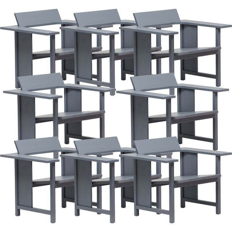 Modern Simple Arm stoel Solid Wood Frame Gueststoel voor eetkamer