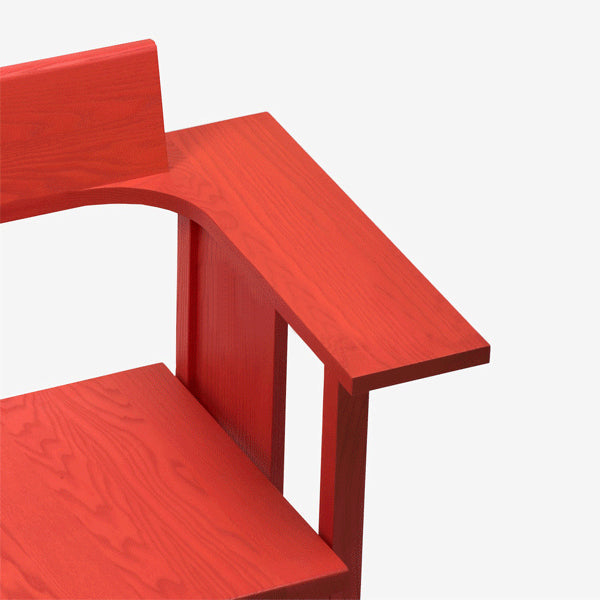 Modern Simple Arm stoel Solid Wood Frame Gueststoel voor eetkamer