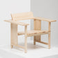 Modern Simple Arm stoel Solid Wood Frame Gueststoel voor eetkamer